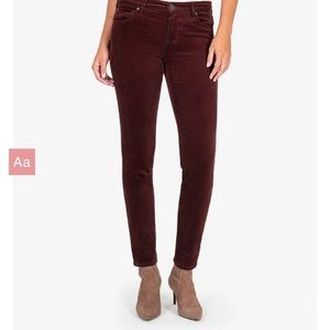 KUT DIANA RELAXED FIT CORDUROY SKINNY